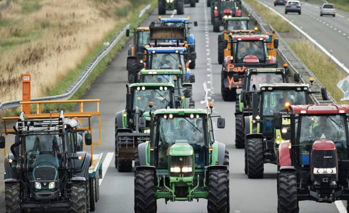 Agriculteurs La circulation sera très compliquée cet après midi aux