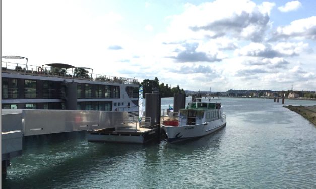 Lyon  accueillera au pied du Musée des Confluences les paquebots fluviaux circulant d’Arles à Saint-Jean-de-Losne