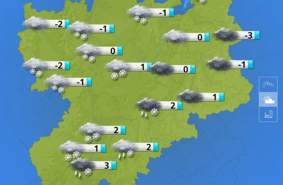 Gelées annoncées dès lundi et probablement de la neige…