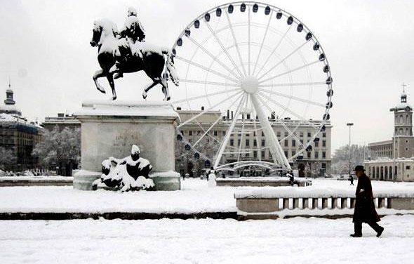 La Métropole de Lyon déclenche son « plan neige »