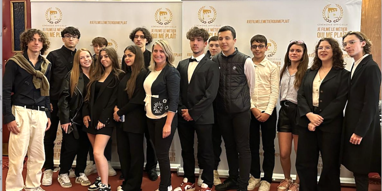 Les élèves de Seconde Bac Pro de Robin remportent un prix national au Grand Rex à Paris
