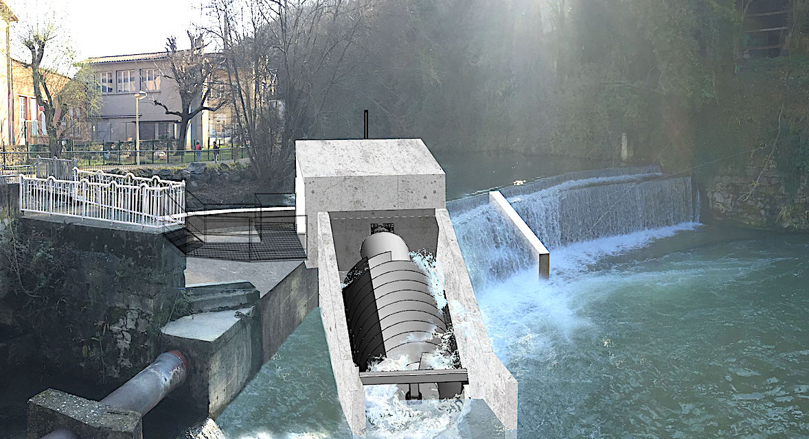 Conseil municipal-La micro-turbine arrive le 9 juillet pour être installée dans la Gère à Vienne. Les élus votent l’auto-consommation