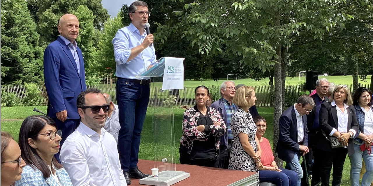 Thierry Kovacs qui au passage tacle Erwann Binet,  annonce qu’il est le suppléant de Jean-Claude Lassalle (LR) aux législatives