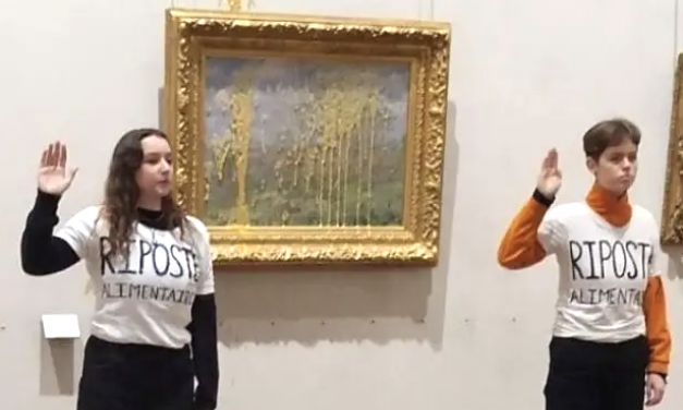 Jet de soupe sur un tableau de Claude Monet au musée des Beaux-Art de Lyon : les deux militantes activistes  relaxées