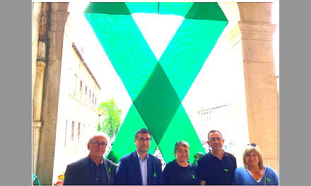 Qui n’a pas son petit ruban vert ? Avec la participation de trois-cents commerçants, Vienne, ville engagée pour le don d’organes