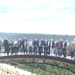 Le Belvédère de Tupin-Semons inauguré en compagnie d’un sentier de « crus en crue » : et maintenant, vers une route des Belvédères sur la rive droite du Rhône ?