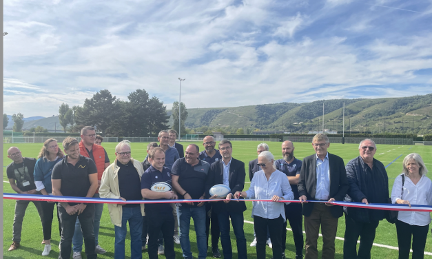 Un investissement de 1,2 million d’euros : le complexe sportif du CS Vienne Rugby à l’Isle s’enrichit d’un terrain d’entraînement synthétique