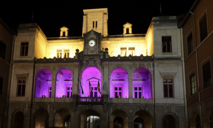 Avec l’illumination de la mairie de Vienne cette nuit : lancement d’Octobre rose marqué par une marche, une pink party, un calendrier, etc.