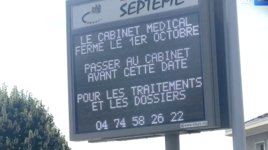 Le cabinet médical de Septème ferme ce soir, des milliers de patients  sans médecin