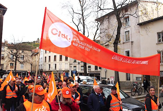 Santé, transition écologique : la CFDT organise une réunion publique le mardi 29 octobre à la salle des fêtes de Vienne