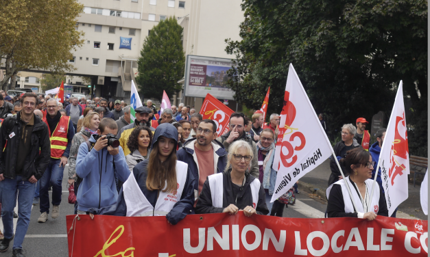 La journée de mobilisation intersyndicale draine près de 250 manifestants à Vienne