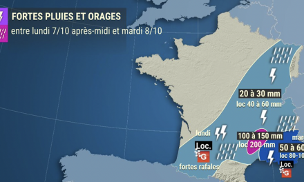 L’Isère placée en vigilance aux orages