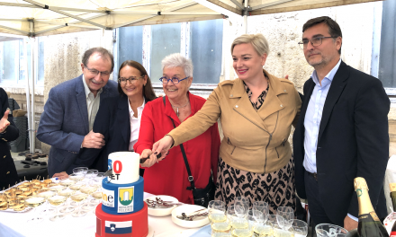 Vienne et Velenje en Slovénie ont fêté ce week-end leurs 50 années de jumelage