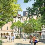 Voilà à quoi devraient ressembler après travaux les places François-Mitterrand et de l’hôtel-de-ville à Vienne