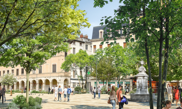 Voilà à quoi devraient ressembler après travaux les places François-Mitterrand et de l’hôtel-de-ville à Vienne