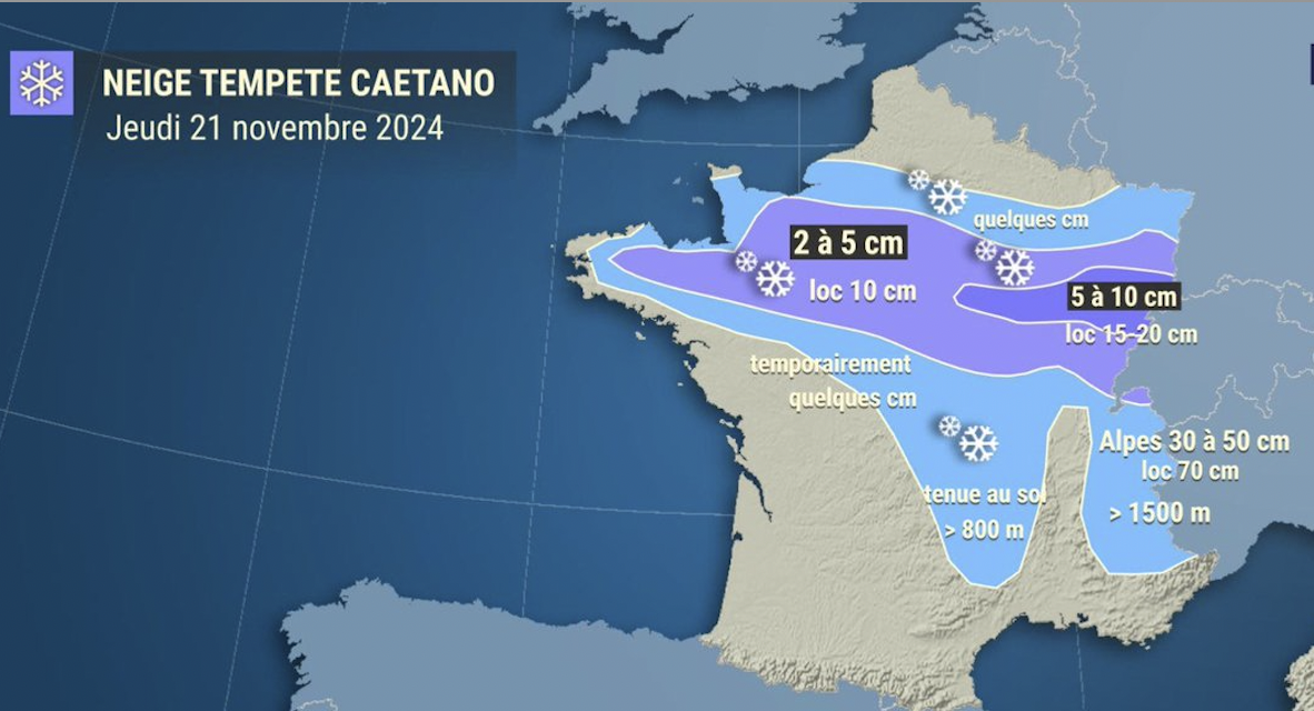 Météo France- L’Isère en vigilance vent, pluie-inondation et neige/verglas !