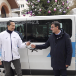 Quatre clubs sportifs viennois se retrouvent dotés de minibus offert gracieusement par la Région