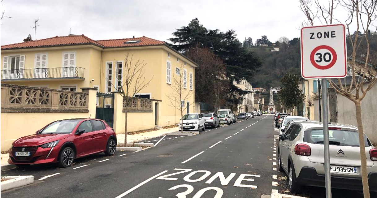 Inauguration de la 2ème et dernière phase du réaménagement du boulevard Fernand Point à Vienne