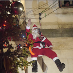 Exclusif : le Père Noël est déjà arrivé à Vienne (avec un peu d’avance). On l’a vu passer par l’hôtel-de-ville…