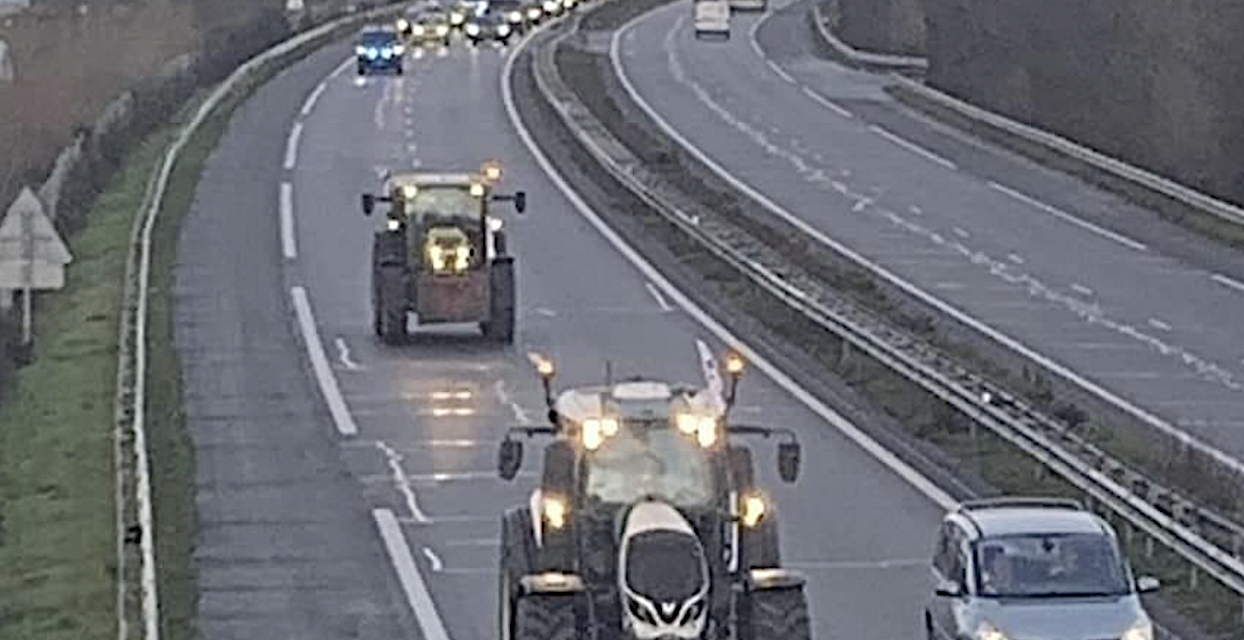 Blocage des agriculteurs de la Coordination Rurale annoncé sur l’A7, dès 5 heures, lundi 6 janvier à l’entrée Sud de Lyon