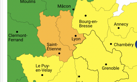 Le Rhône et la Loire en alerte orange aux vents violents, depuis dimanche, 20 heures, l’Isère en jaune :  deux pics prévu, cette nuit et lundi après-midi