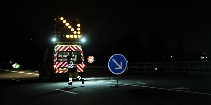 A la jonction des autoroutes A7, A 46-Sud et A47, fermetures pour trois nuits au « Nœud de Ternay »