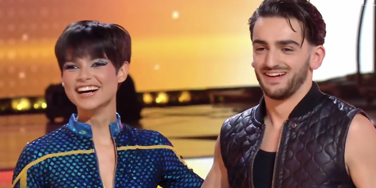 Danse avec les stars  sur TF1: 1ère prestation et 3ème place pour le Viennois Nino Mosa, en compagnie d’Ève Gilles, Miss France 2024