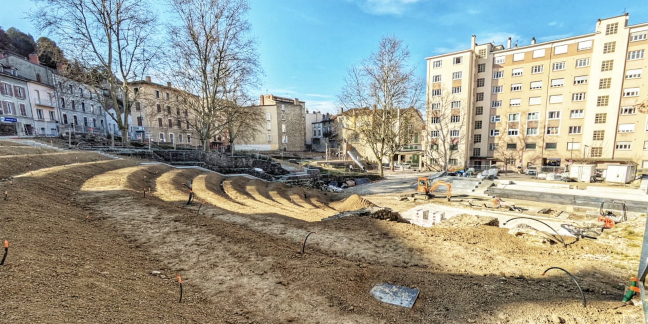 Les travaux avancent : les Jardins de Cybèle transformés en 2ème jardin de ville inaugurés le 22 mai